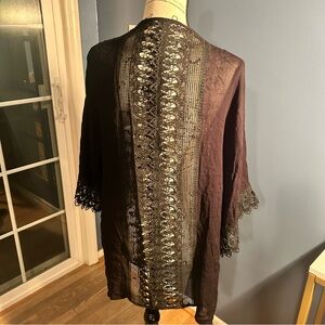 Style apparel lace kimono